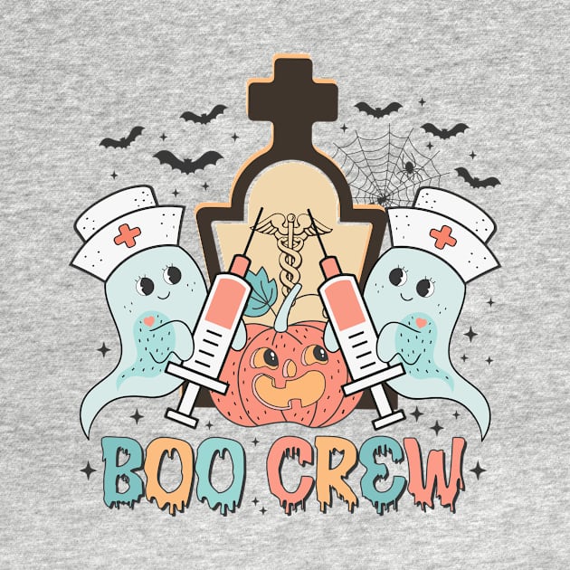 Groovy Boo Boo Crew Nurse halloween by Design Voyage